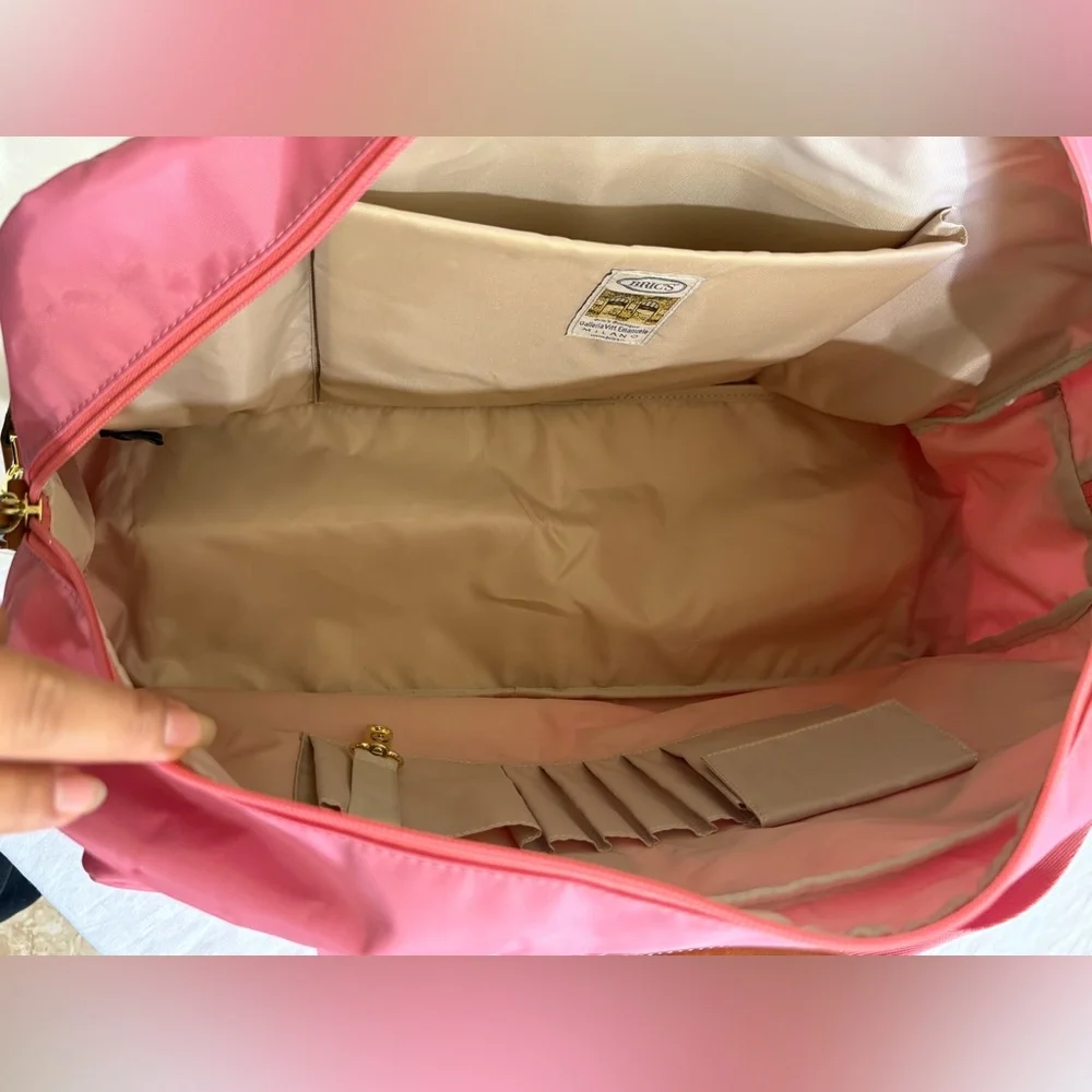 Bric's Pink Baby Bag